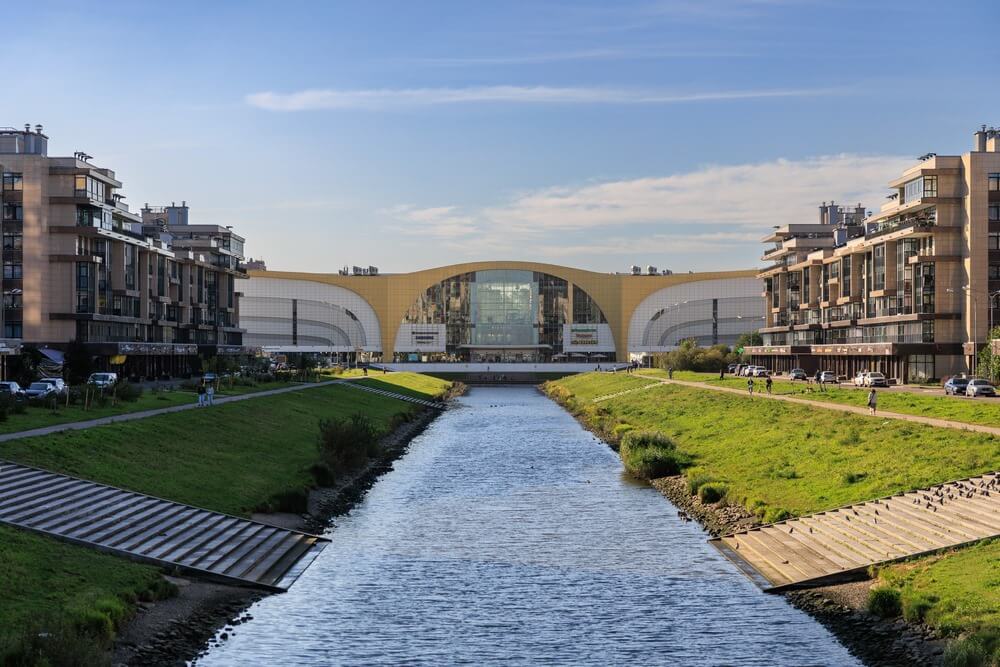 Панорамный вид на&nbsp;Матисов канал